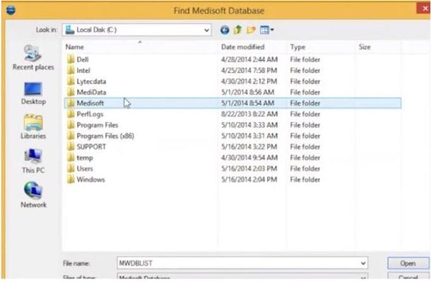 Medisoft Error 6420 - Reconnecting Medisoft To The Medi Data Folder ...